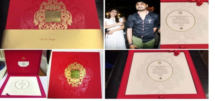 Harbhajan Singh and Geeta Basra - IndianWeddingCards