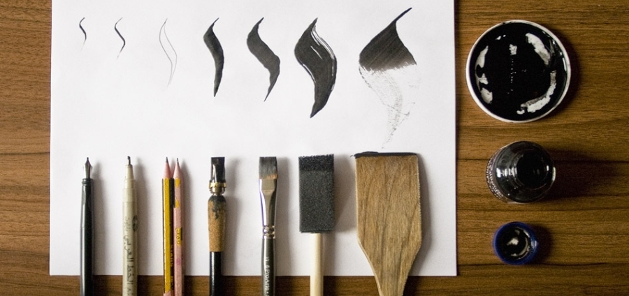 calligraphy tools