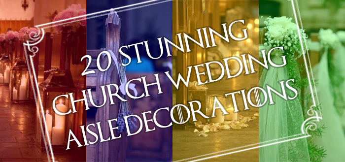Church Wedding Aisle Decorations