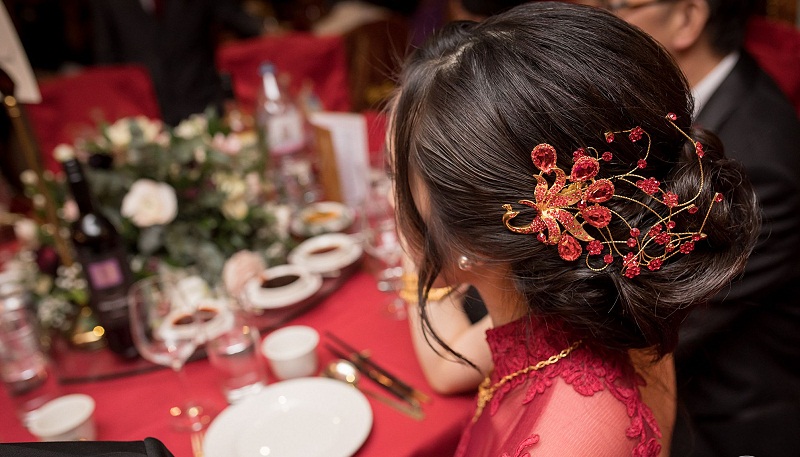 bridal hair accessary