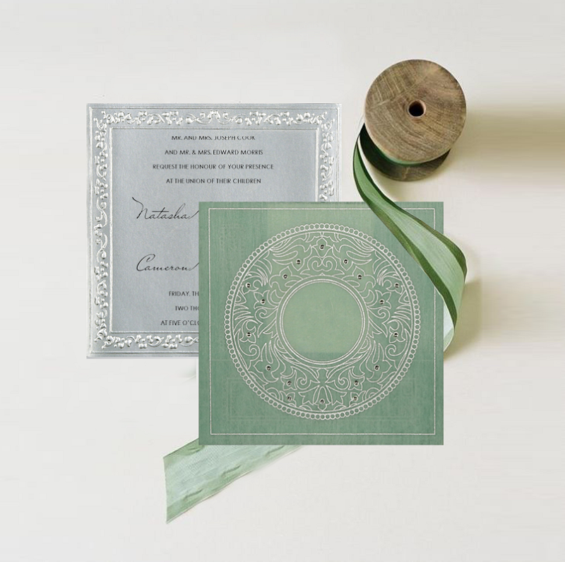 Cactus themed invite CW-8214P