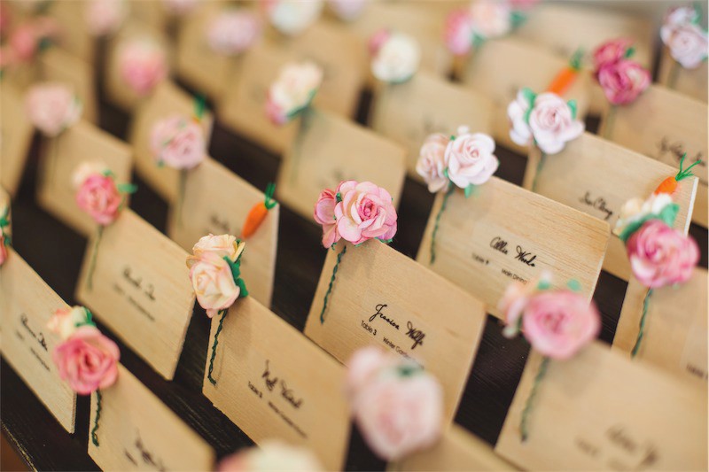 wedding escort cards