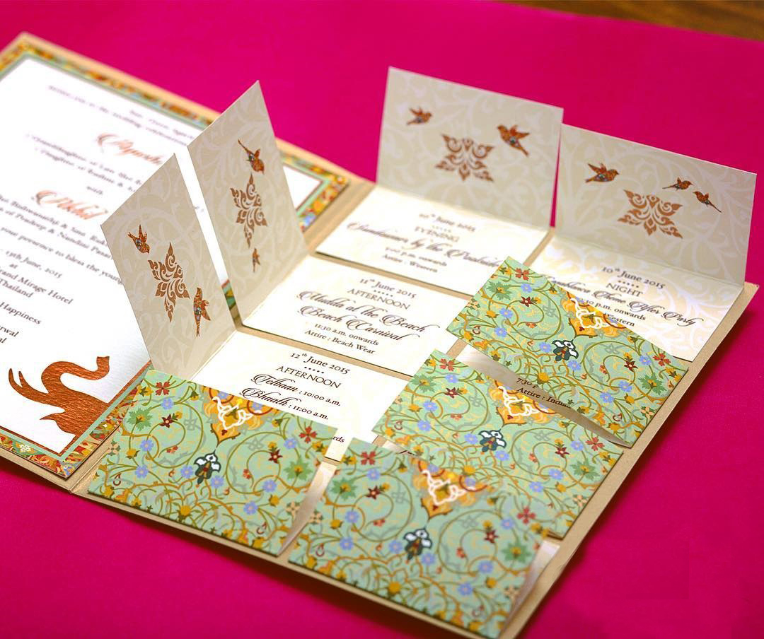 Lift-The-Flap Wedding Invitations 