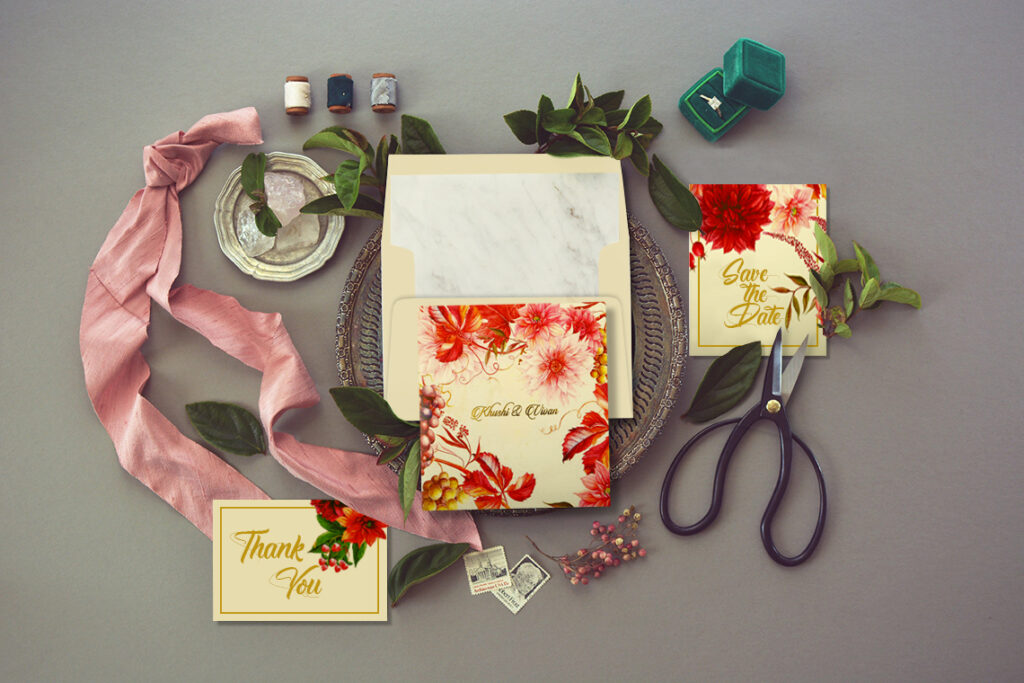 Floral Wedding Invitations