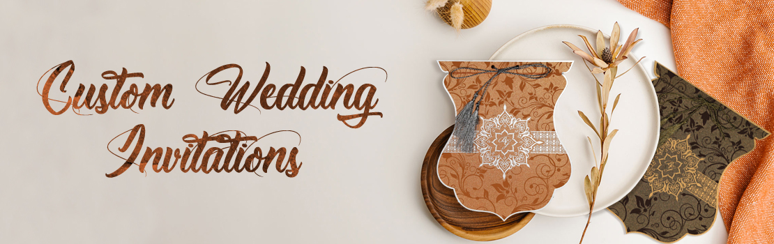 Custom Made Wedding Invitations-IndianWeddingCards