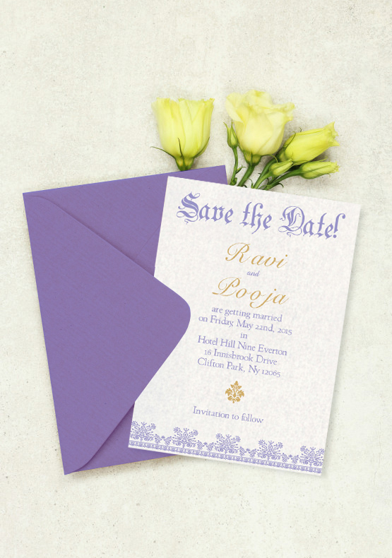 Save The Date-IndianWeddingCards