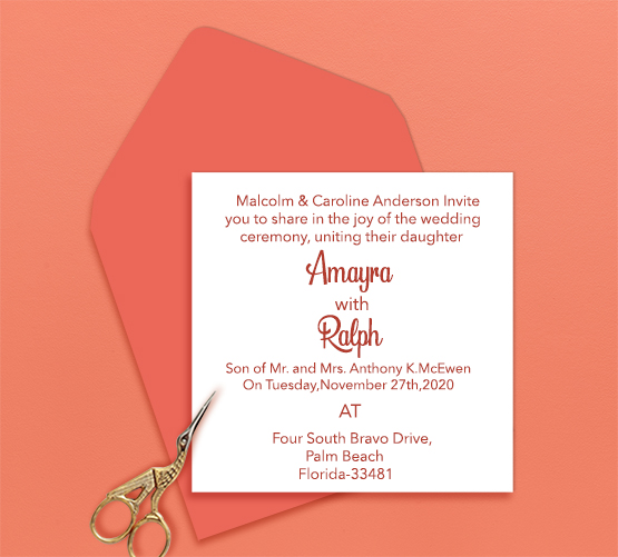 Personal Cards by IndianWeddingCards