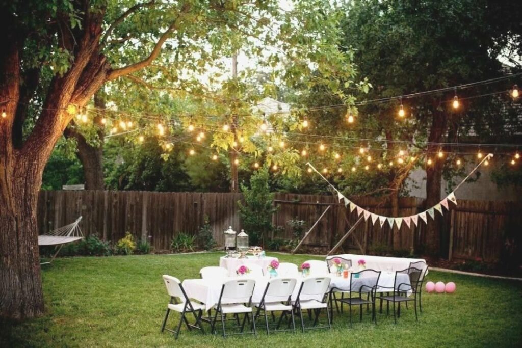 Backyard Wedding