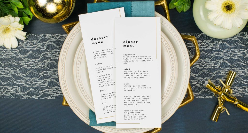 Micro Wedding Ideas | Small Wedding Ideas | Wedding Menu