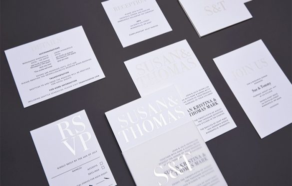 Resurgence of Foil Stamping and Foil Sleeking Invitations
