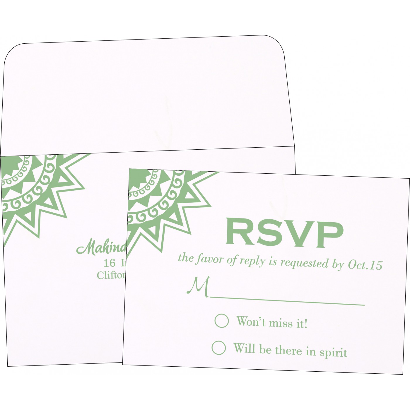 RSVP Cards : CRSVP 1266