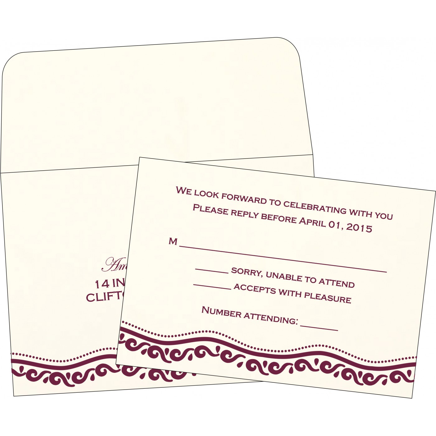 RSVP Cards : CRSVP 1375