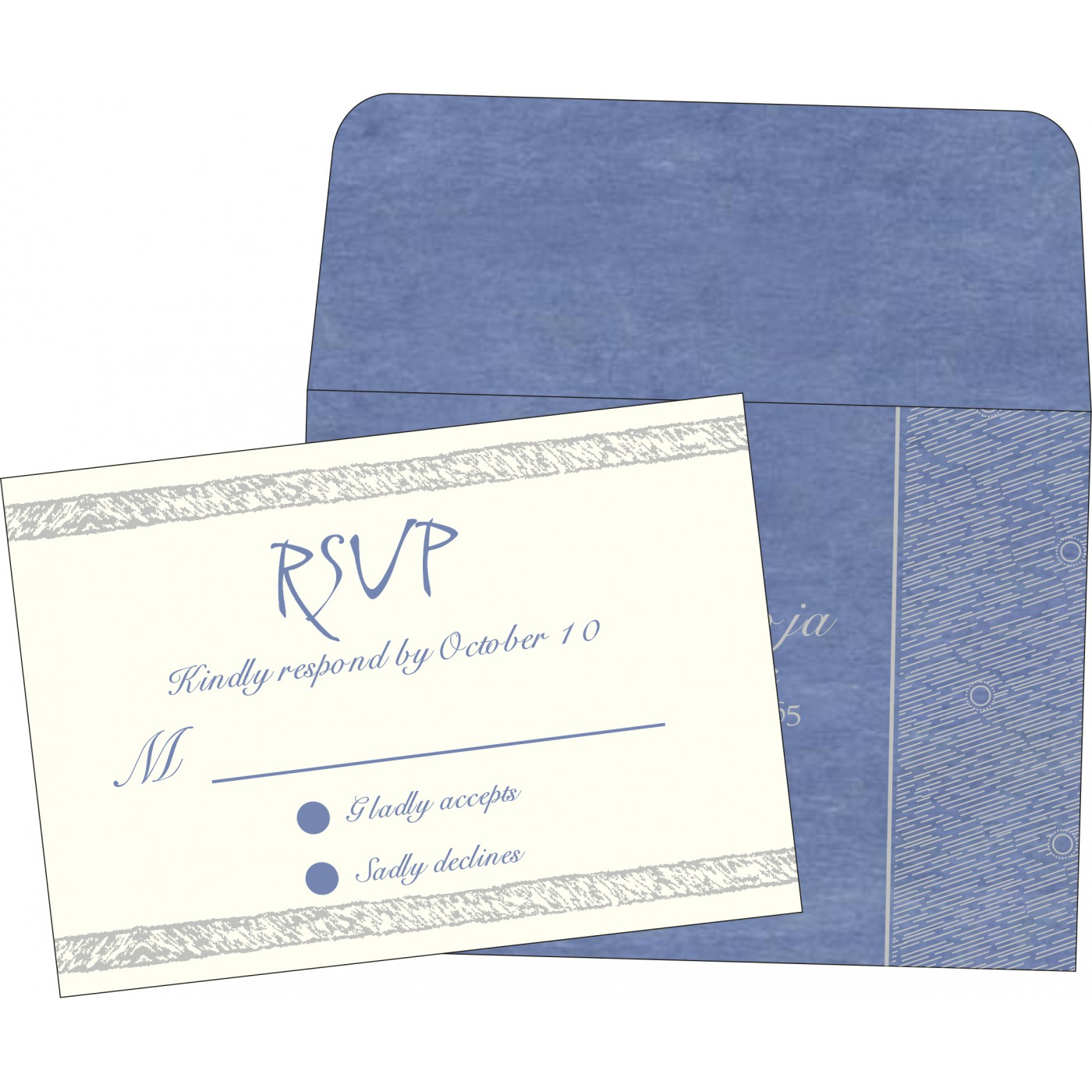 RSVP Cards : CRSVP 8209J