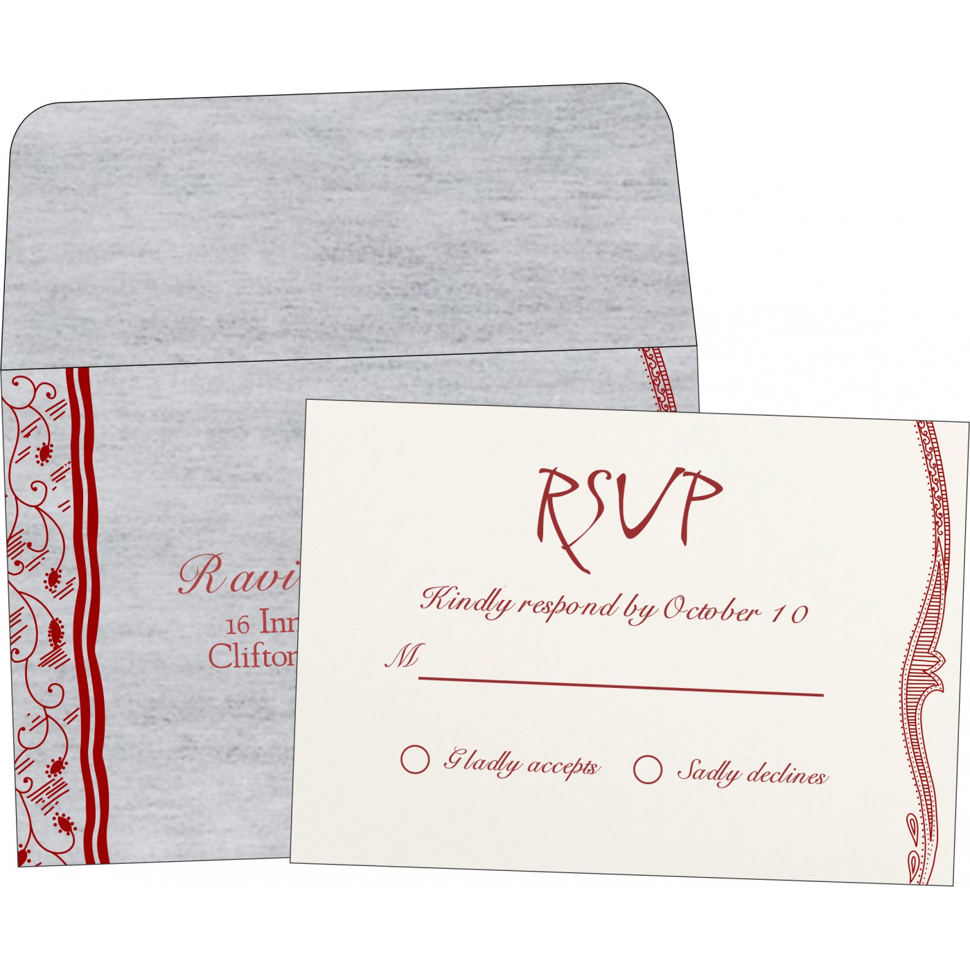 RSVP Cards : CRSVP 8210J