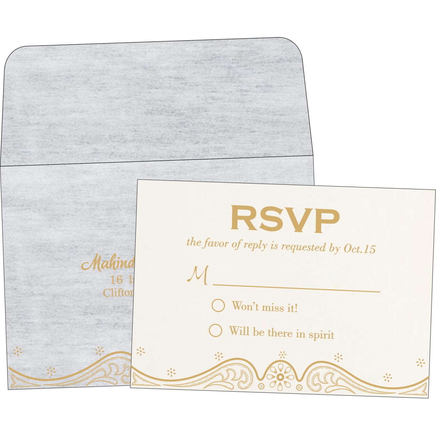 RSVP Cards : CRSVP 8221G