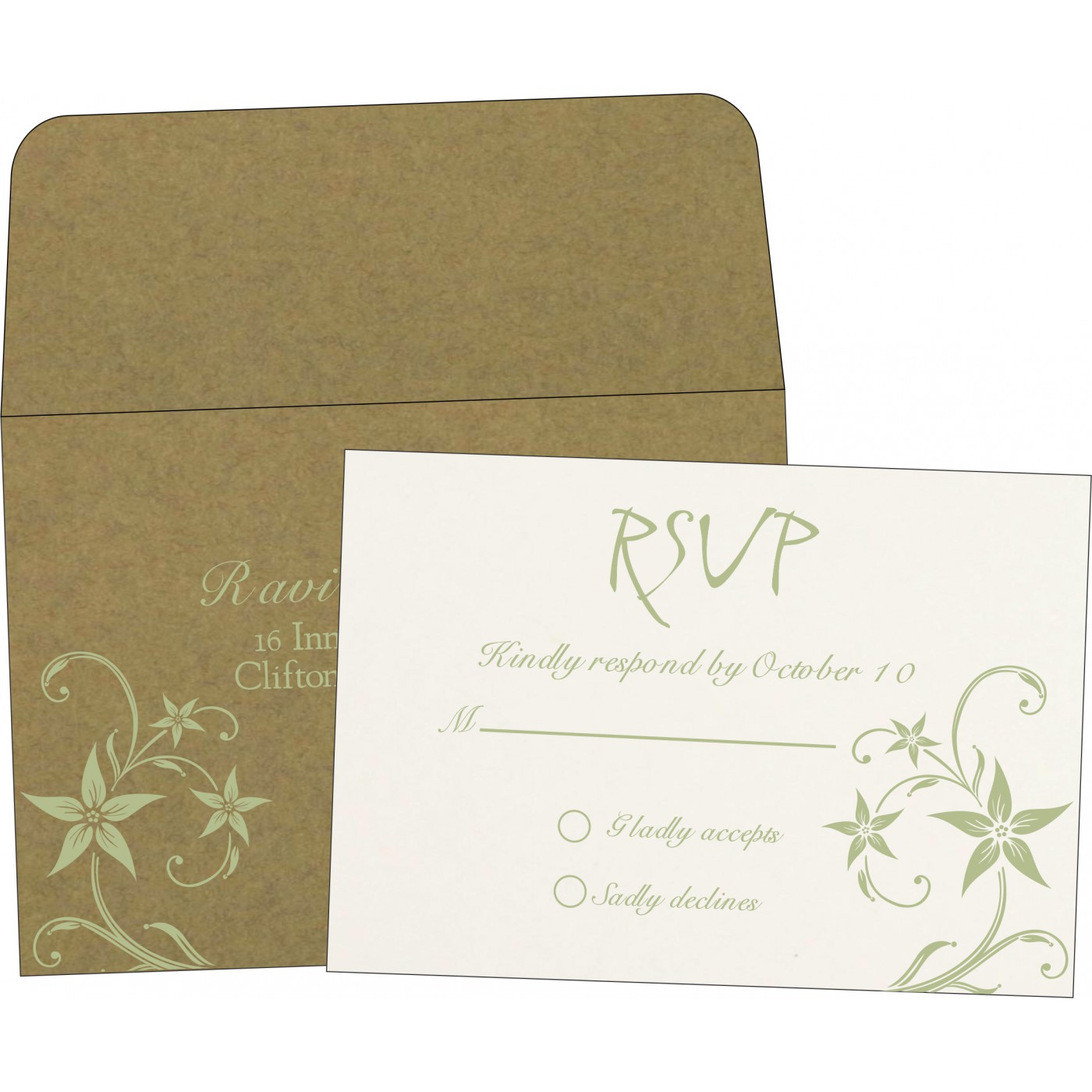 RSVP Cards : CRSVP 8225F