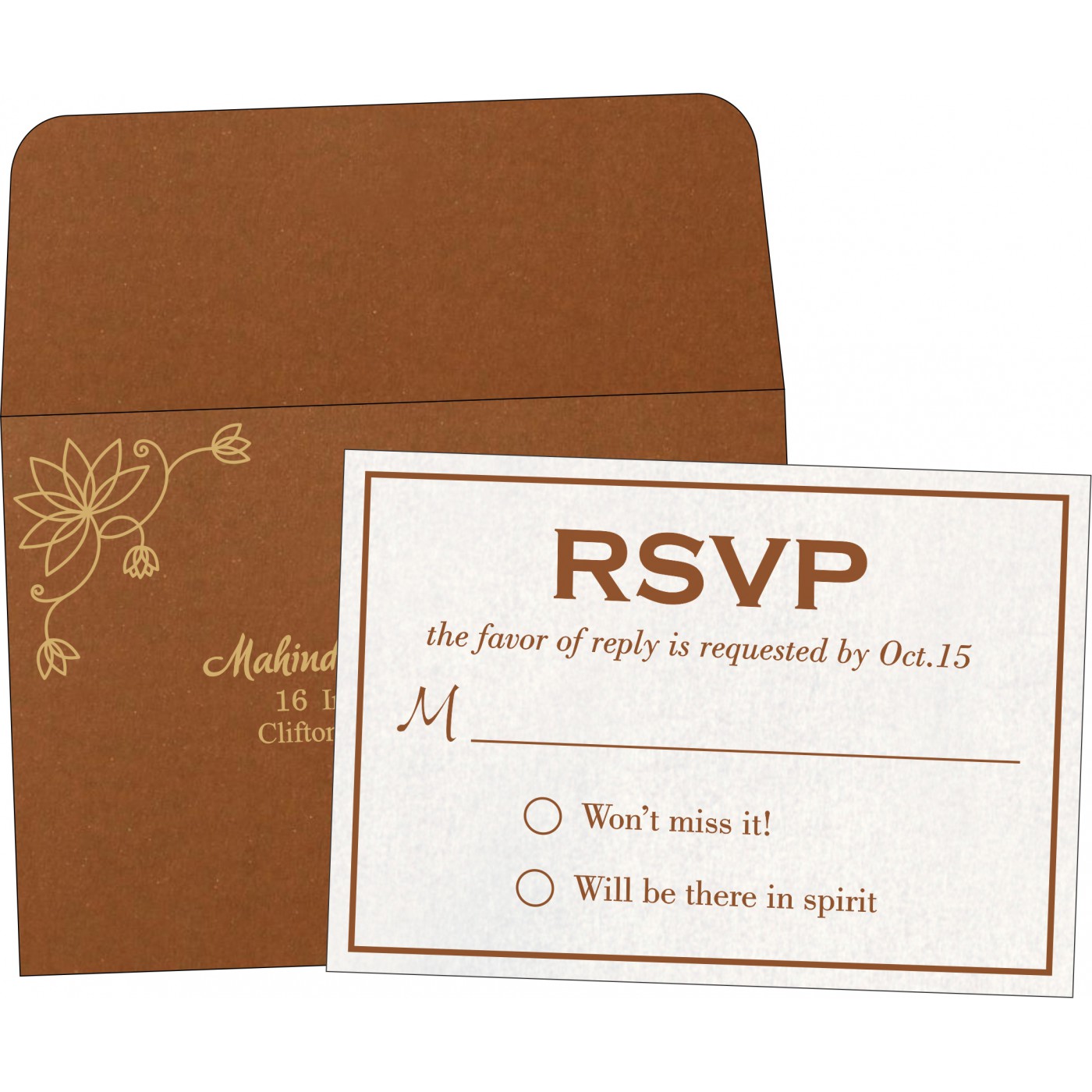 RSVP Cards : CRSVP 8251M