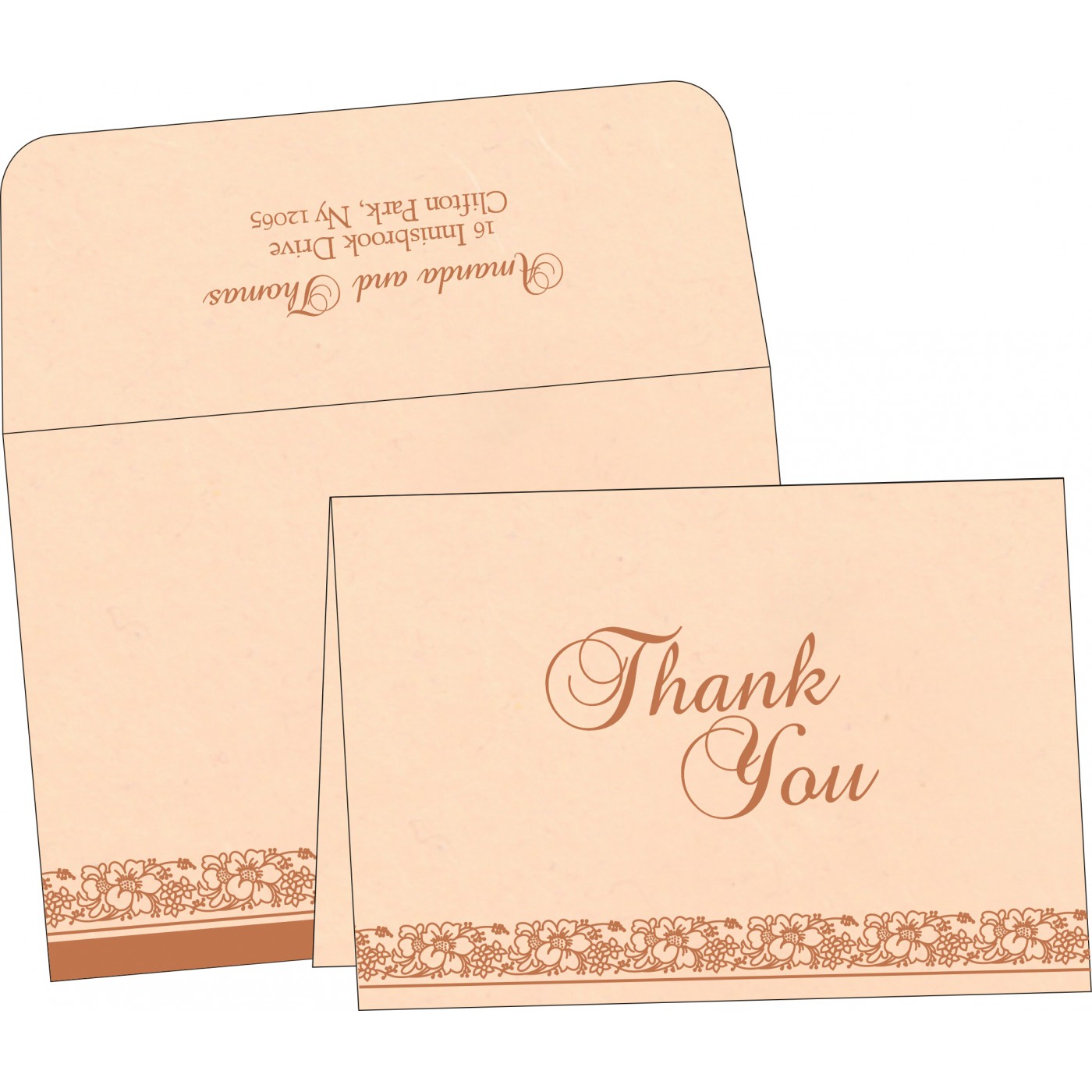 Thank You Cards : CTYC 8207C