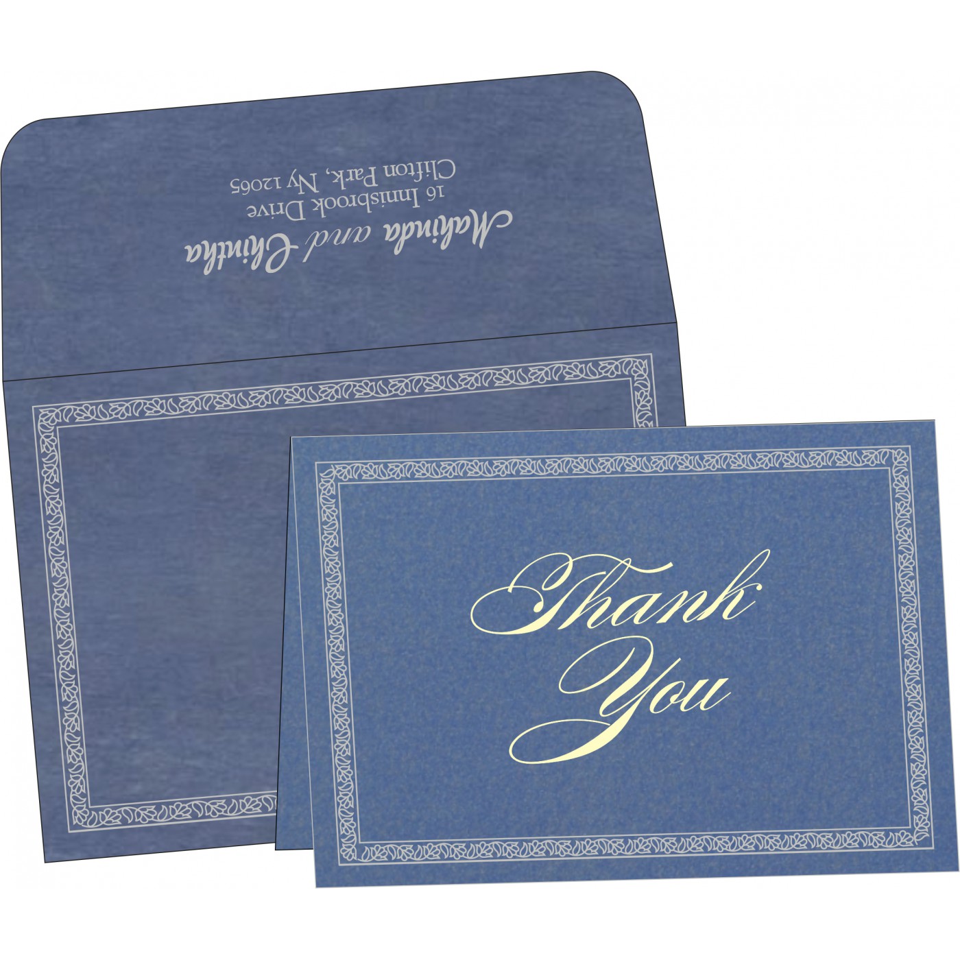 Thank You Cards : CTYC 8211P