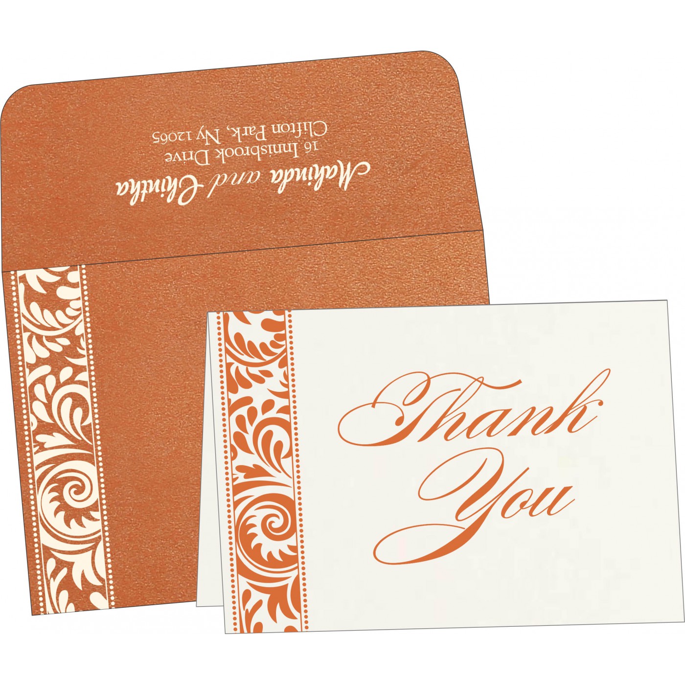 Thank You Cards : CTYC 8235G