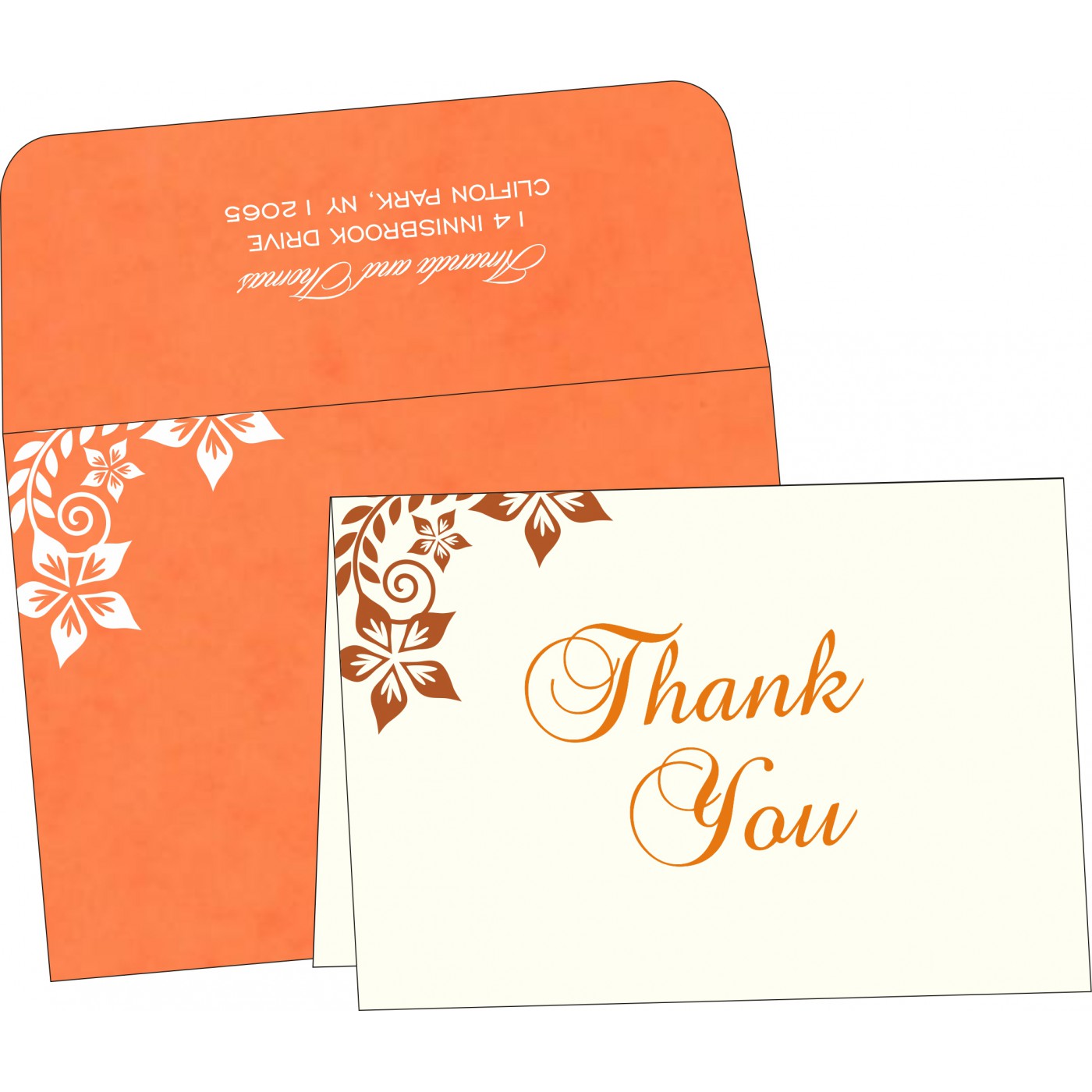 Thank You Cards : CTYC 8240M