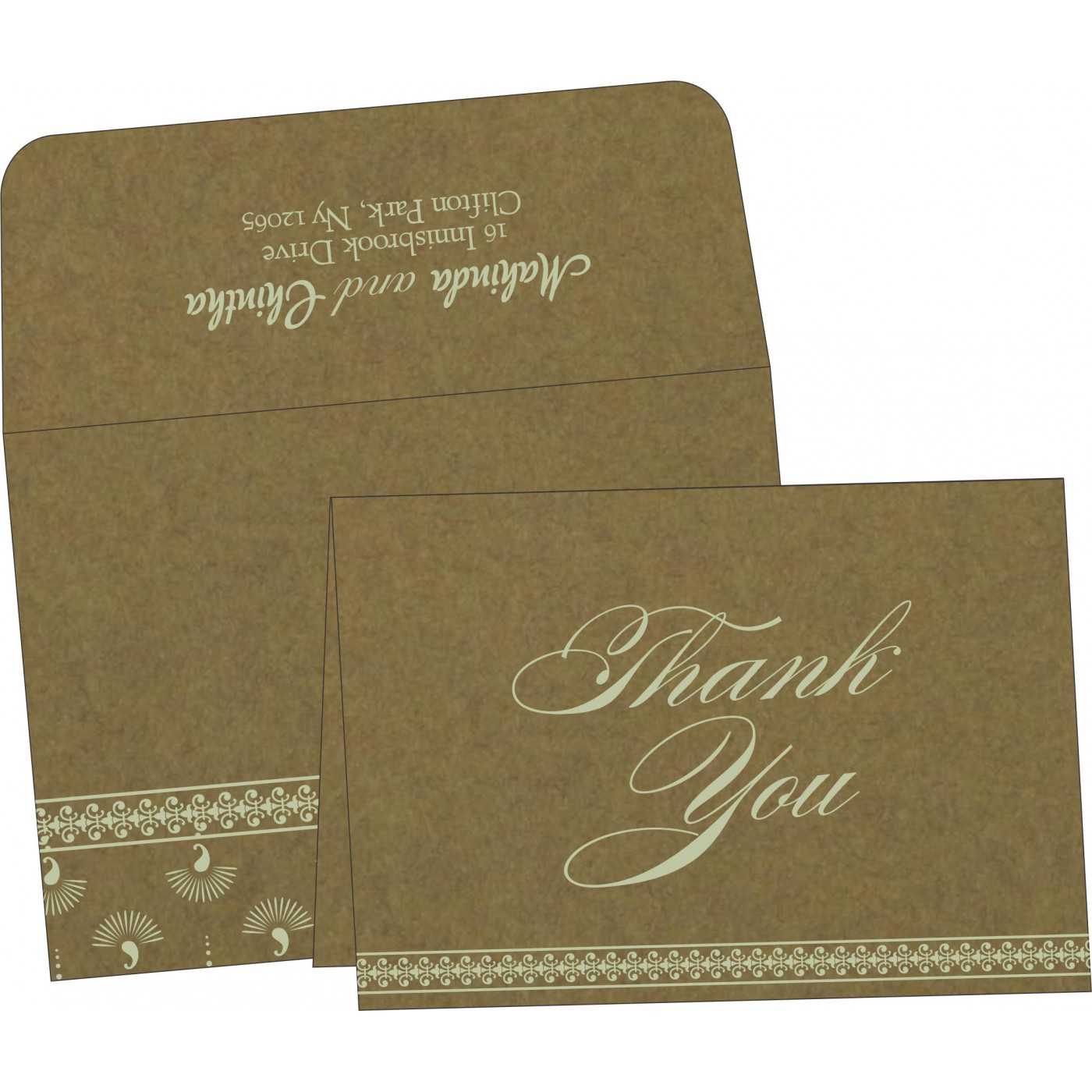 Thank You Cards : CTYC 8247E