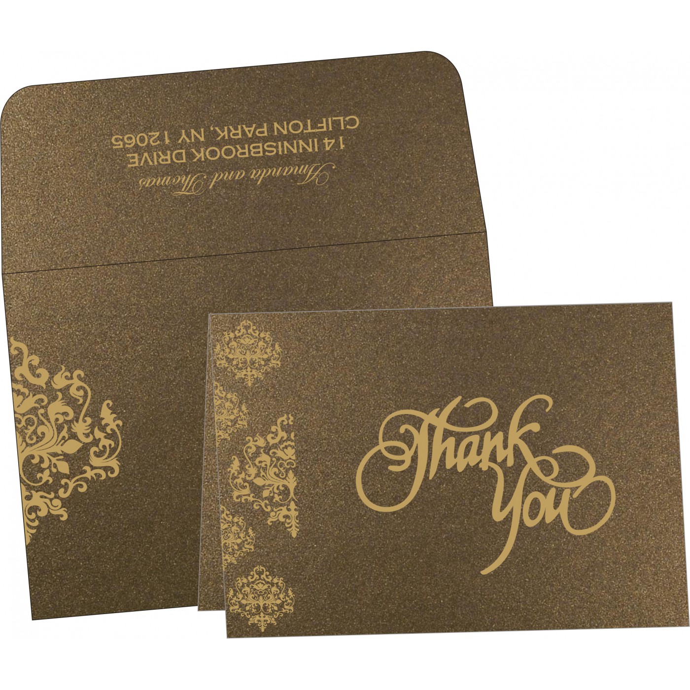 Thank You Cards : CTYC 8254F